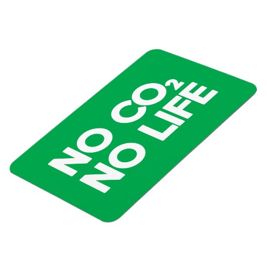 NO CO2 NOライフ マグネット (左側)