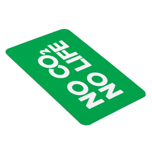 NO CO2 NOライフ マグネット (右側)