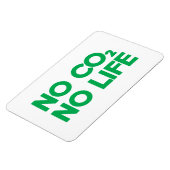 NO CO2 NOライフ マグネット (左側)