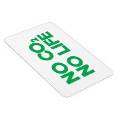 NO CO2 NOライフ マグネット (右側)