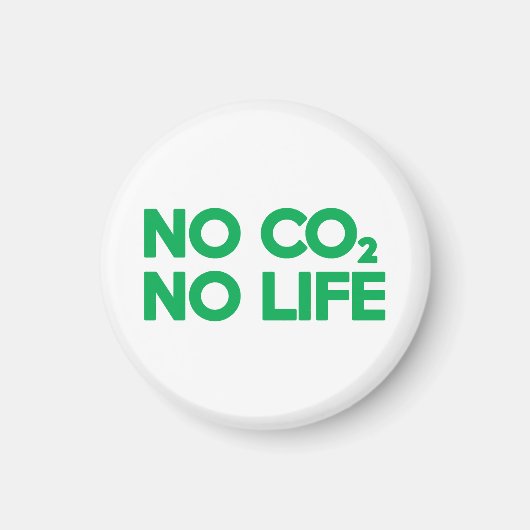 NO CO2 NOライフ マグネット (正面)