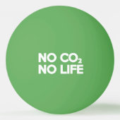 NO CO2 NOライフ 卓球ボール (裏面)