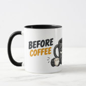No Coffee No Conversation マグカップ (左)