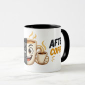 No Coffee No Conversation マグカップ (正面右)
