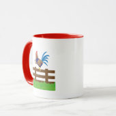 No Coffee No Crow Rooster マグカップ (正面左)