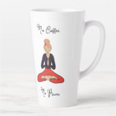 No Coffee, No Prana Yoga Girl カフェラテマグ (右)