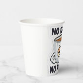 No Coffee, No Talkie 紙コップ (右)