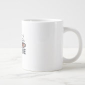 No Coffee No Talkie Mug – Funny Coffee Quote Gift ジャンボコーヒーマグカップ (右)