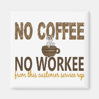 No Coffee No Workeeカスタマー・サービス担当者