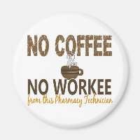 No Coffee No Workee薬局の技術者