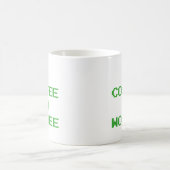 No Coffee No Workee Coffee Mug コーヒーマグカップ (中央)