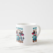 No Coffee No Workie  エスプレッソカップ (正面右)