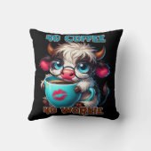 No Coffee No Workie  クッション (裏面)