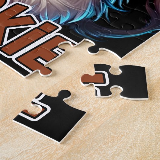 No Coffee No Workie  ジグソーパズル (側面)