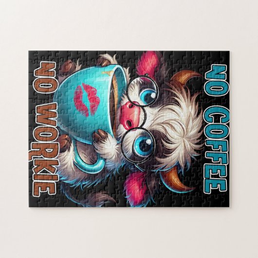 No Coffee No Workie  ジグソーパズル (横)