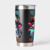 No Coffee No Workie  保温保冷タンブラー (左面)