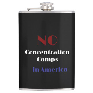 No concentration camps in America フラスク