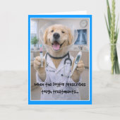 No Cone Treatment Get Well Card COB-1 カード (正面)
