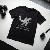 No Connection Only Destruction Pixel Dino Savage  Tシャツ