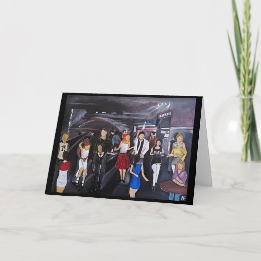 No Control Painting by Alfred Fox カード (正面)