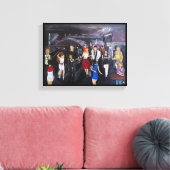 No Control Painting by Alfred Fox キャンバスプリント (インサイチュ (リビング))