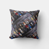 No Control Painting by Alfred Fox クッション (正面)