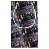 No Control Painting by Alfred Fox スモールペーパーバッグ (裏面)