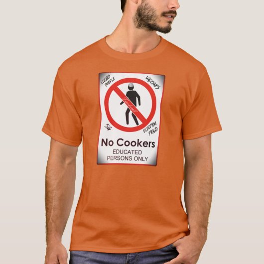 No Cookers boy friends vintage Tシャツ (正面)