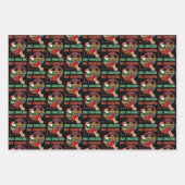 No Cookieジャストカクテルヴィンテージレトロサーファー ラッピングペーパーシート (正面3)