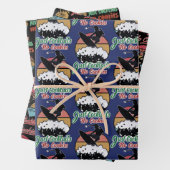 No Cookieジャストカクテルヴィンテージレトロサーファー ラッピングペーパーシート (インサイチュ)