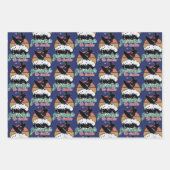 No Cookieジャストカクテルヴィンテージレトロサーファー ラッピングペーパーシート (正面)