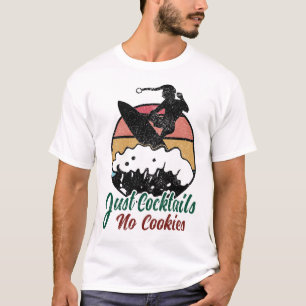 No Cookies Just CoktelsヴィンテージレトロSurfer Tシャツ