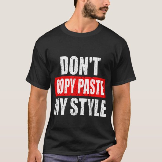 No copies mi estilo tシャツ (正面)