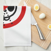 NO Cryベビー⚠タイ空港標識⚠ キッチンタオル (四つ折り)