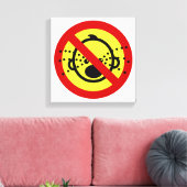 NO Cryベビー⚠タイ空港標識⚠ キャンバスプリント (インサイチュ (リビング))