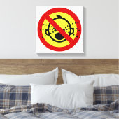 NO Cryベビー⚠タイ空港標識⚠ キャンバスプリント (インサイチュ (寝室))