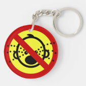 NO Cryベビー⚠タイ空港標識⚠ キーホルダー (裏面)