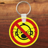 NO Cryベビー⚠タイ空港標識⚠ キーホルダー (正面)