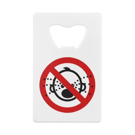 NO Cryベビー⚠タイ空港標識⚠ クレジットカード栓抜き (裏面)