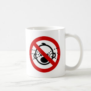 NO Cryベビー⚠タイ空港標識⚠ コーヒーマグカップ