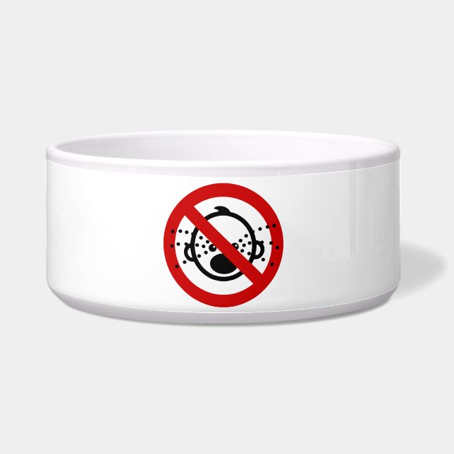 NO Cryベビー⚠タイ空港標識⚠ ボウル (正面)