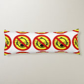 NO Cryベビー⚠タイ空港標識⚠ ボディピロー (裏面)