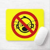 NO Cryベビー⚠タイ空港標識⚠ マウスパッド (マウス)