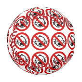 NO Cryベビー⚠タイ空港標識⚠ 野球ボール (正面左)