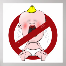 NO CRYベビー ポスター