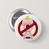 NO CRYベビー 缶バッジ (正面&裏面)