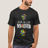 No Cube離れ Unresolved Speed Cubing Math Tシャツ (正面)