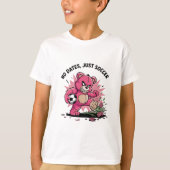 No dates, just football - anti valentine's day tシャツ (正面)