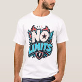 NO DAYS OFF - camiseta deportiva divertida Tシャツ (正面)