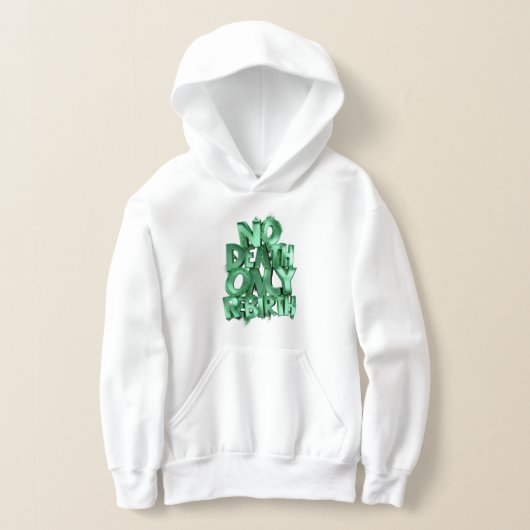No Death Only Rebirth KIDS PULLOVER HOODIE (レイダウン)